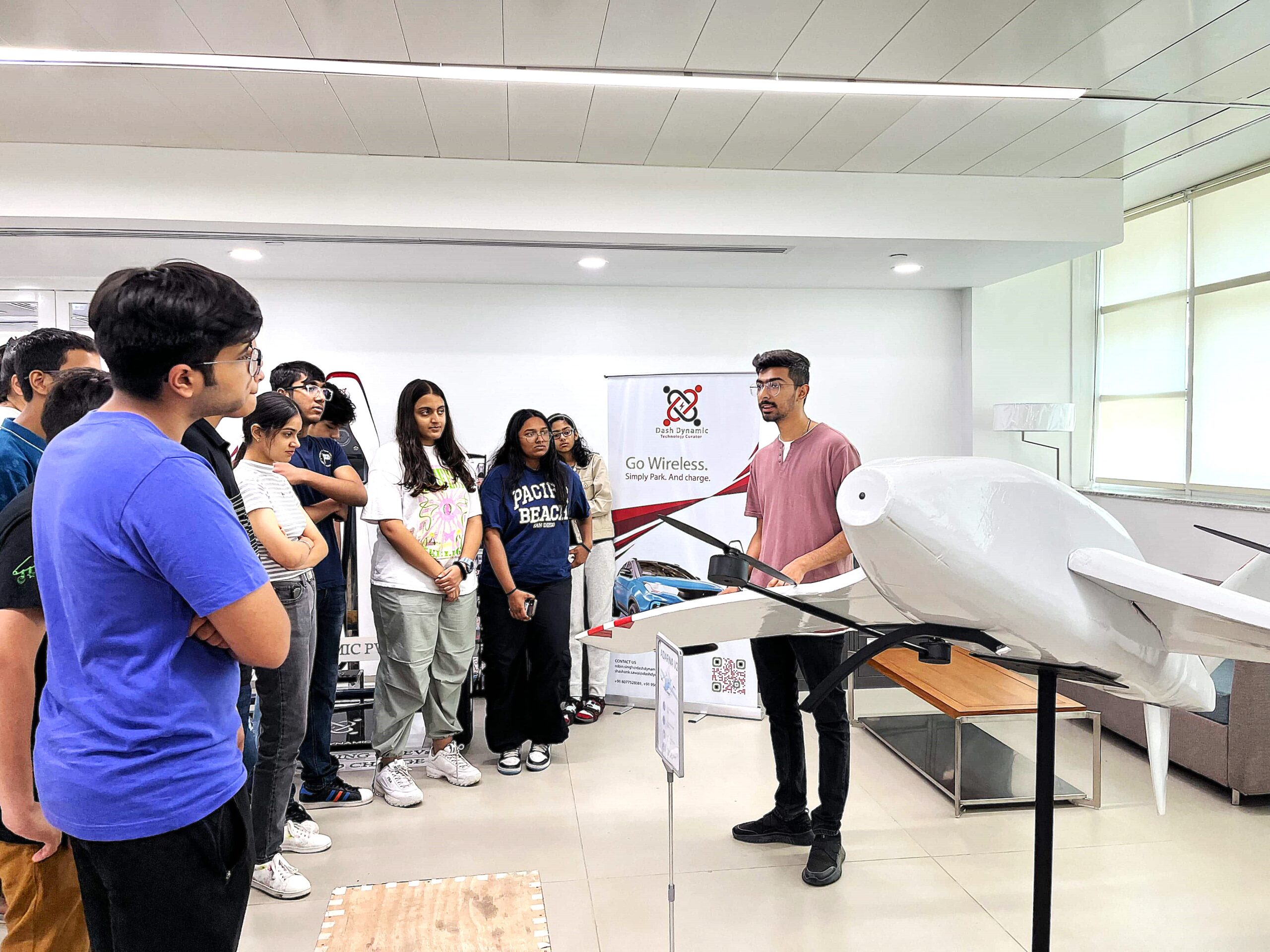 Lab visit at IIT Delhi